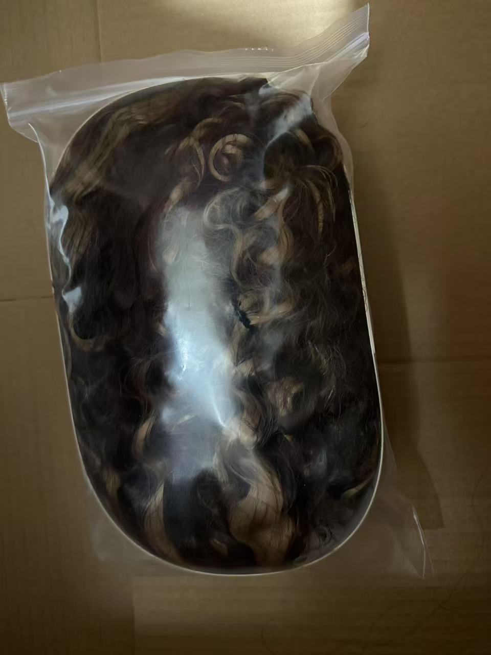 Front Lace Wig Women's Medium Short Straight Hair