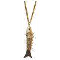 Fashionable Jewelry Golden Little Fish Necklace Pendant