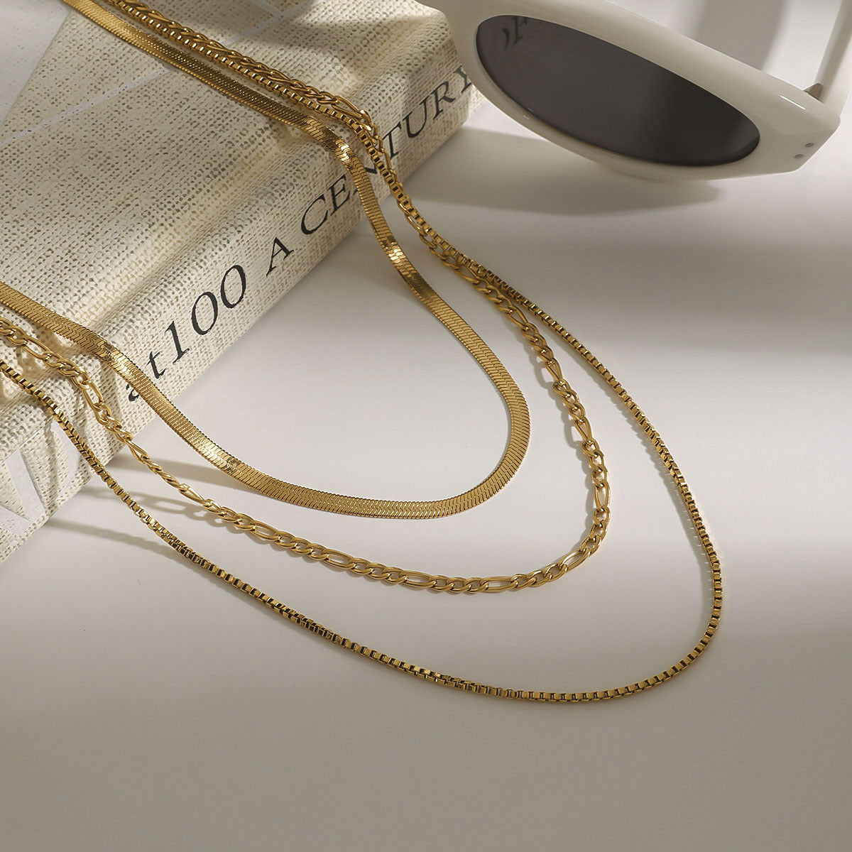 Titanium Steel Jewelry That Wont Fadelight Luxury Clavicle Necklace